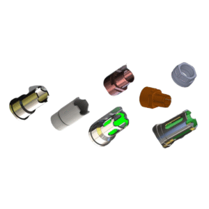 Bocais e Porcas de Capa