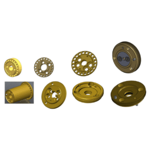 Bridas e Tampas de Cilindro